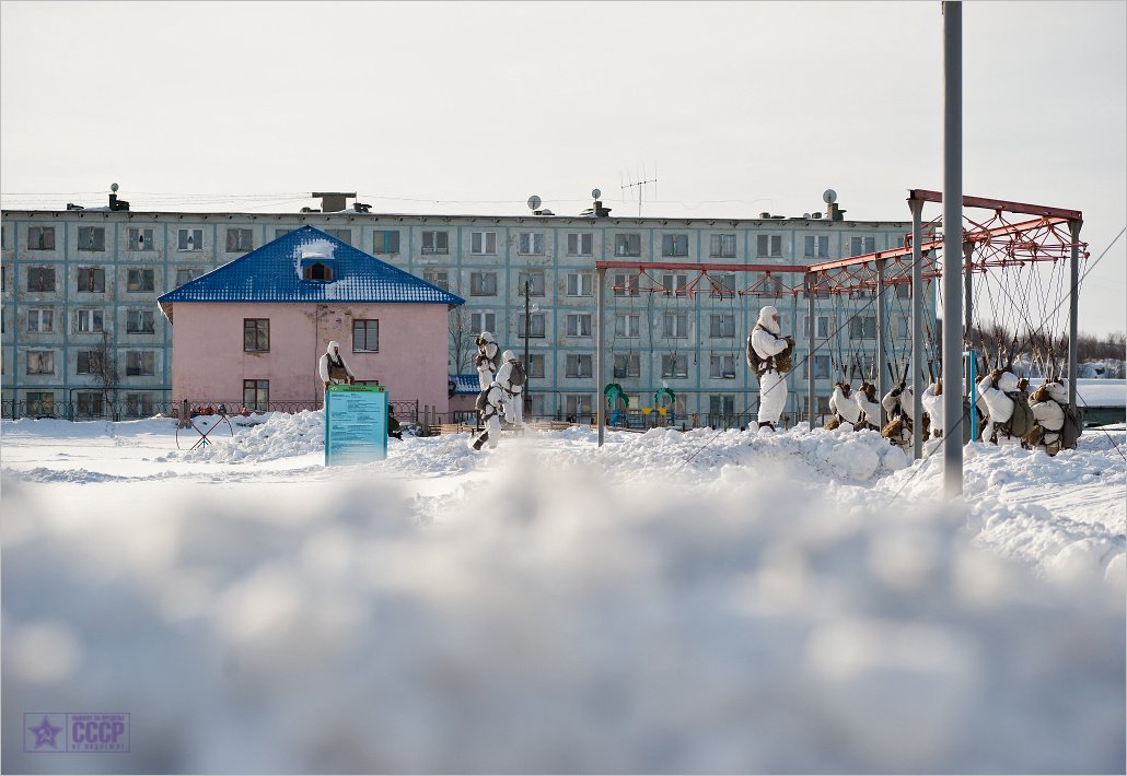 Поселок спутник мурманская область морская пехота карта