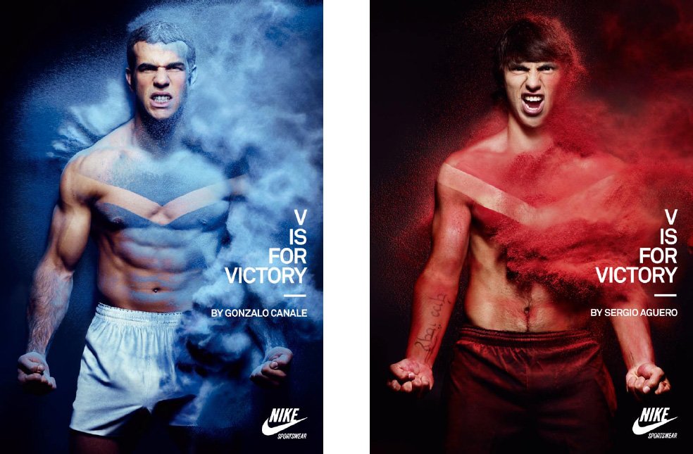 Рекламные плакаты Nike