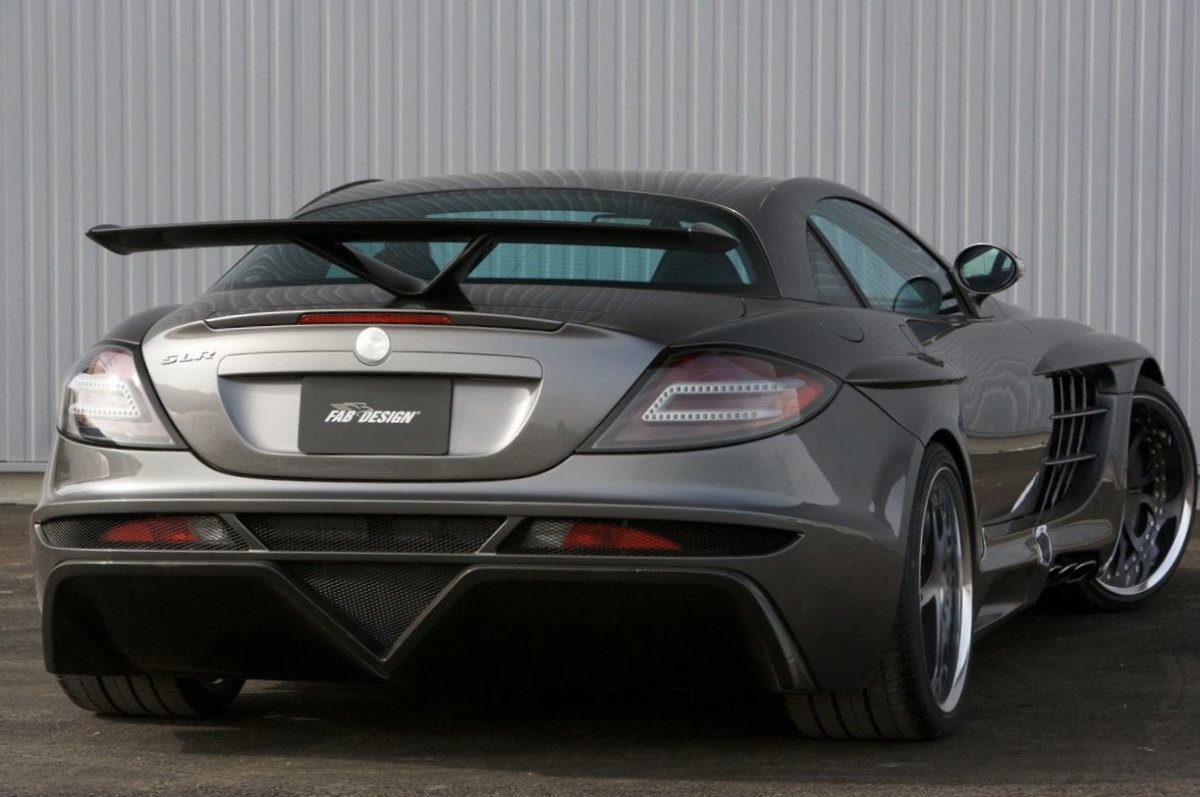 Black Tuning Mercedes Benz SLR MCLAREN