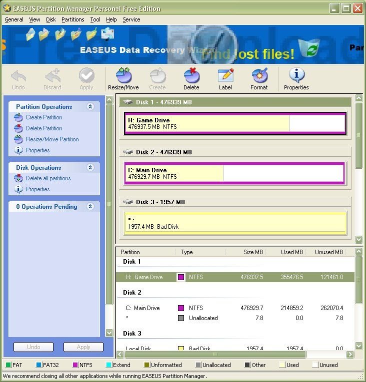 Partition manager edition. Partition manager edition
