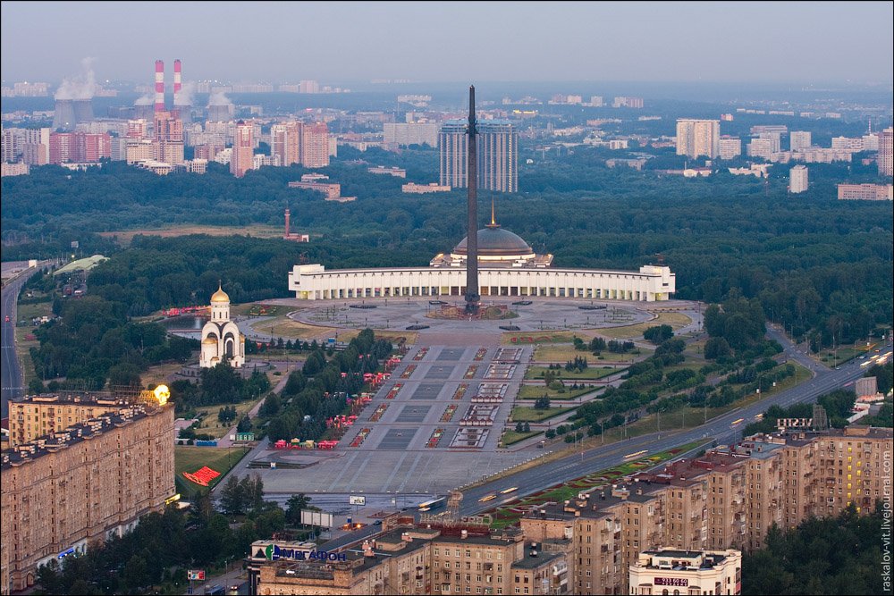 Парк победы в москве фото