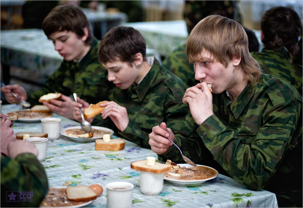 Масло в армии фото