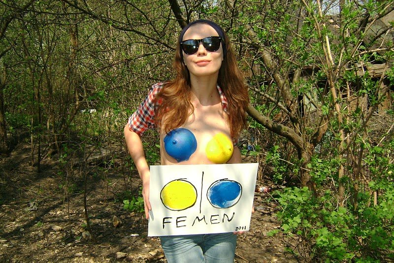Активистки Фемен Показывают Свои Обнаженные Тела Порно Фото И Секс Фотографии