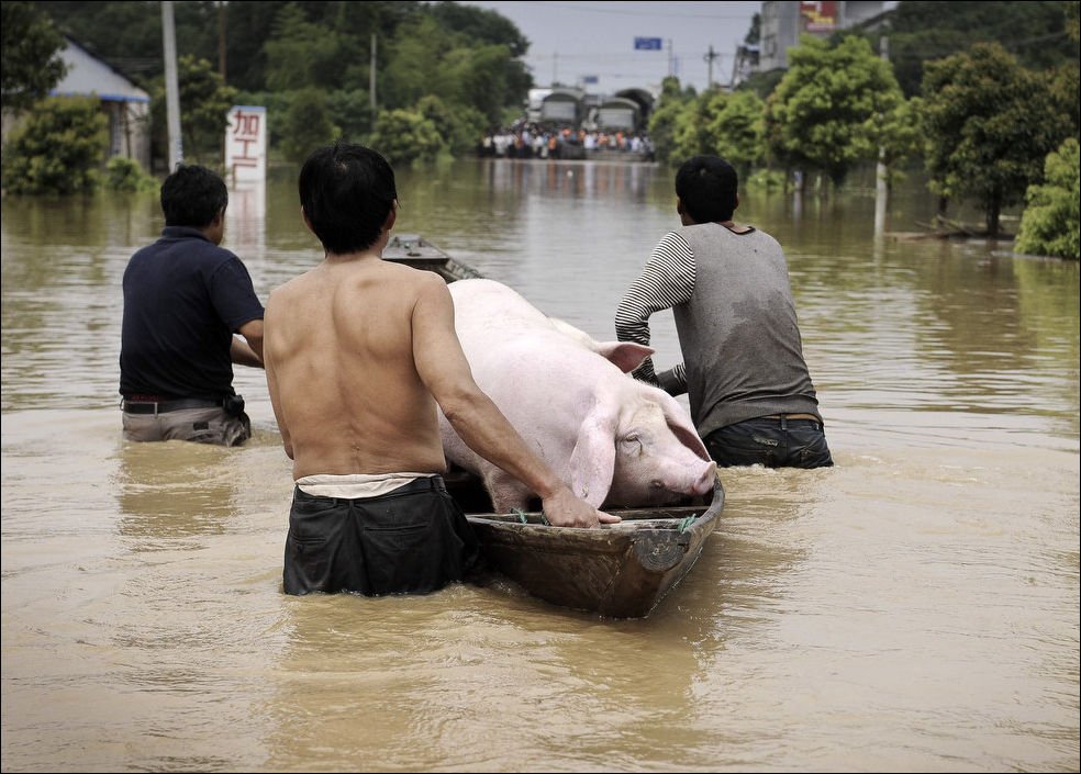 Наводнение в китае