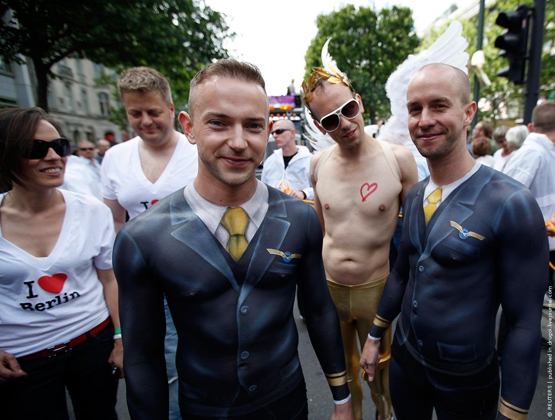 Гей-парад или Christopher Street Day по-берлински. 