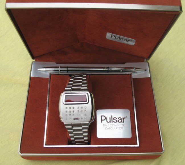 pulsar calculator watch